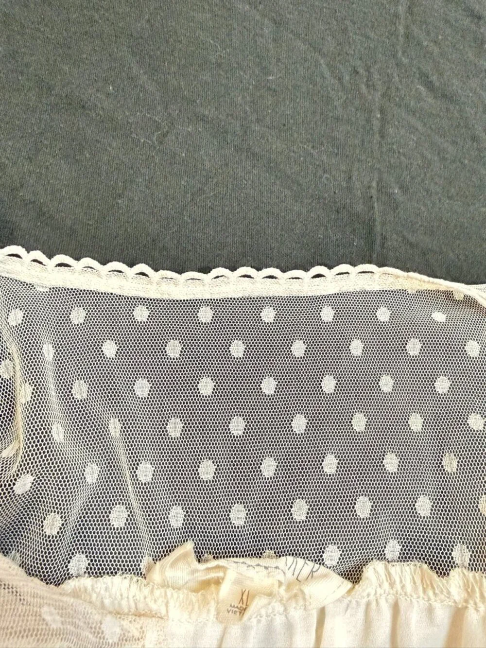 Sweet Wanderer Ivory Swiss Dot Puff Sleeve Mini Dress